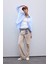 Wide Leg Kumaş Palazzo Pantolon Çift Cepli Normal Bel Standart Boy D5066AX25SP 9