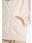Kız Çocuk Basic Düz Kapüşonlu Okul Fermuarlı Sweatshirt C8110A825AU 14
