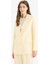Afra x DeFacto Loose Fit Kruvaze Yaka Düğmeli Blazer Ceket Z8276AZ25SP 9