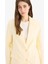 Afra x DeFacto Loose Fit Kruvaze Yaka Düğmeli Blazer Ceket Z8276AZ25SP 10
