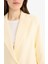 Afra x DeFacto Loose Fit Kruvaze Yaka Düğmeli Blazer Ceket Z8276AZ25SP 11
