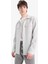 Regular Fit Çift Cepli Twill Uzun Kollu Gömlek E7689AX25SP 8
