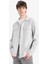 Regular Fit Çift Cepli Twill Uzun Kollu Gömlek E7689AX25SP 10