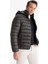 Su İtici Slim Fit Dar Kesim İç Cep Detaylı Kapüşonlu Fermuarlı Cepli Şişme Mont N4661AZ25AU 13