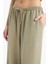 Keten Karışımlı Palazzo Pantolon Wide Leg Geniş Bol Paça Üç Cepli Normal Bel Basic Düz Standart Boy C4545AX25SP 11