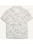 Erkek Çocuk Oversize Geniş Kalıp Polo Yaka Poplin Kısa Kollu Gömlek E5830A825HS 18