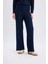 Wide Leg Geniş Paça Eşofman Altı Normal Bel Fitilli Kaşkorse Kumaş Basic Düz B2405AX25SP 8