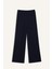 Wide Leg Geniş Paça Eşofman Altı Normal Bel Fitilli Kaşkorse Kumaş Basic Düz B2405AX25SP 11