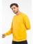 Erkek Bisiklet Yaka Rahat Kalıp 3 Iplik Içi Polarlı Kalın Sweatshirt SPR24SW36 1