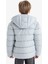 Erkek Çocuk Su Geçirmez Kapüşonlu Fermuarlı Şişme Mont A1875A825AU 14