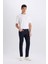 Pedro Slim Fit Dar Kalıp Normal Bel Dar Paça Jean Pantolon E8853AX24WN 9