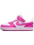 Court Borough Low Ps Çocuk Pembe Sneaker Ayakkabı 2
