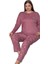 Lusso Notte Interlok Kışlık Büyük Beden Kadın Pijama Takımı 3xl/5xl 2