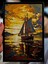 Sailing Into The Sunset Kabartmalı Tablo 1
