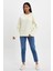 Kadın Bisiklet Yaka Rahat Kalıp 3 Iplik Içi Polarlı Kalın Sweatshirt SPR24SWK36 1