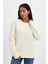 Kadın Bisiklet Yaka Rahat Kalıp 3 Iplik Içi Polarlı Kalın Sweatshirt SPR24SWK36 3