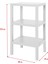 3 Katlı Beyaz Raf Kitaplık & Banyo Düzenleyicisi 73,5 cm 3