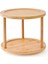 Bambu Iki Katlı Döner Sunumluk 24,5×24,5×18 cm 2