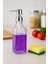 Cam Kare Sıvı Sabunluk 750 ml 3