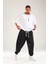 Halat Kemerli Pileli Jogger Pantolon 2