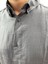 Lastman Oversize Keten Gömlek Gri 3