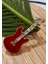 Kırmızı Gitar Figürlü Broş 2