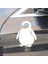Sevimli Penguen Özel Yeni Sticker 2 Parça Beyaz 12*16 cm 1