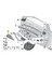 Bmw 5 Serisi F10 F11 2010-2016 Hoparlör Kapağı Siyah Ön Sağ 4