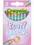 8 Pearl Crayons-Amerikan-Nontoxic-8 Inci Renkli Mum Boya Seti 1