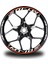 Turuncu Yamaha mt 10 Sp Jant Sticker Etiket 1