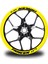 Tracer-07 Yazılı 8li Jant Içi Yazı Sticker Etiket 1