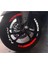 Yamaha Nmax Yazılı Kırmızı Beyaz Jant Sticker Etiket Modeli 1