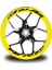 Yzf R1M Yazılı 8li Jant Içi Yazı Sticker Etiket 1