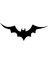 Batman Yarasa Sticker 10 x 4 cm 1