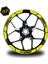 Neon Sarı Cf Moto 250 Nk Geniş Jant Sticker Etiket Modeli 1