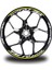 Sarı Yamaha Yzf R125 Takım Jant Sticker Etiket 1