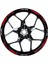 Cfmoto NK450 Sticker Jant Dışı Şerit Baskılı Kırmızı Model 1