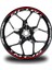Kırmızı Yamaha mt 10 Jant Sticker Etiket 1