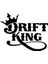 Drift King Sticker 13 x 11 cm 1