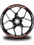 Turuncu Yamaha Fazer Jant Sticker Etiket 1