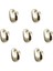 Büyük Tekli Fincan Askı, Dekor Askısı - Nikel, 100 Adet, 12X23X30 mm - Lisinya 2