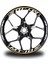 Gri Yamaha Fazer Takım Jant Sticker Etiket 1