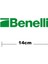 Benelli Logo Yazı Sticker Etiket Tek Renk 1