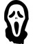 Scream Duvar Dekor Sticker 40 x 72 cm 1
