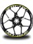 Neon Sarı Yamaha mt 10 Sp Takım Jant Sticker Etiket 1