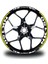 Cfmoto 150NK Takım Jant Sticker Etiket Modeli Neon Sarı Renk 1