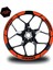 Neon Turuncu Cf Moto 450 Sr Geniş Jant Sticker Etiket Modeli 1