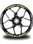 Beyaz Yamaha R1 Takım Jant Sticker Etiket 1