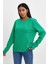 Kadın Bisiklet Yaka Rahat Kalıp 3 Iplik Içi Polarlı Kalın Sweatshirt SPR24SWK36 5
