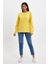 Kadın Bisiklet Yaka Rahat Kalıp 3 Iplik Içi Polarlı Kalın Sweatshirt SPR24SWK36 1